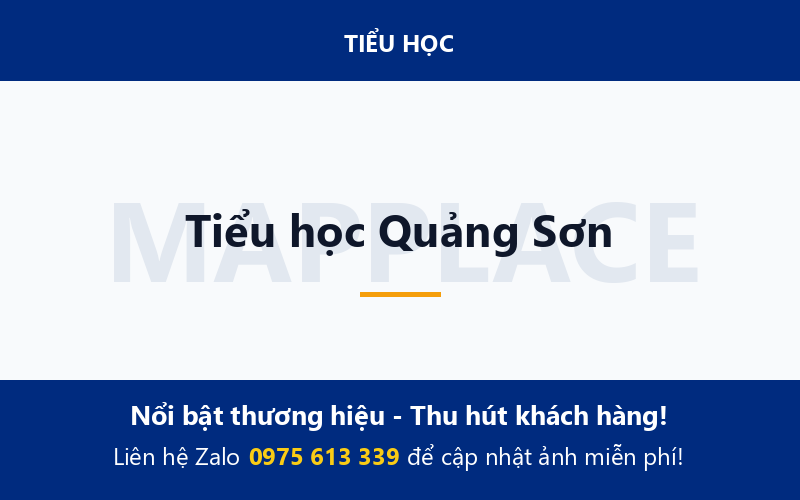 Tiểu học Quảng Sơn
