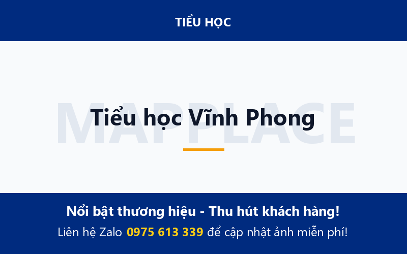 Tiểu học Vĩnh Phong