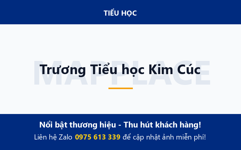 Trương Tiểu học Kim Cúc