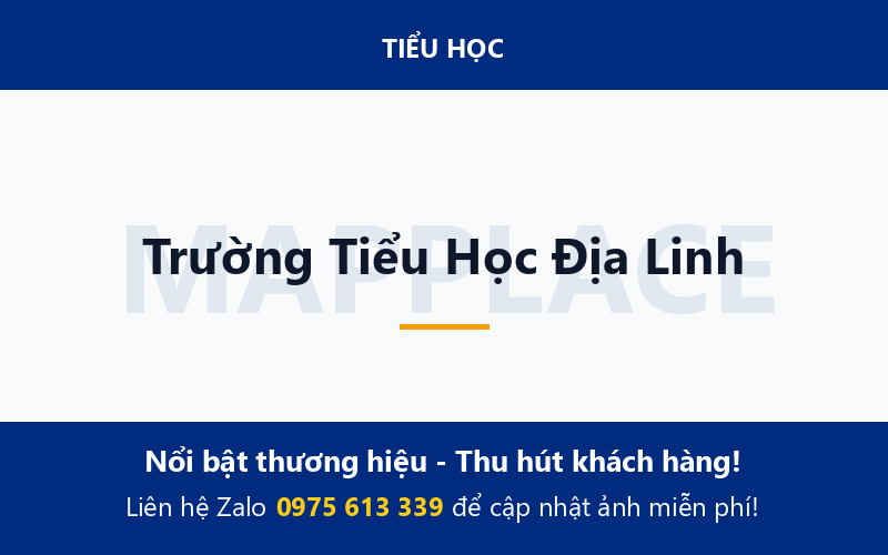 Trường Tiểu Học Địa Linh