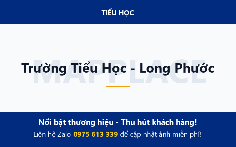Trường Tiểu Học - Long Phước