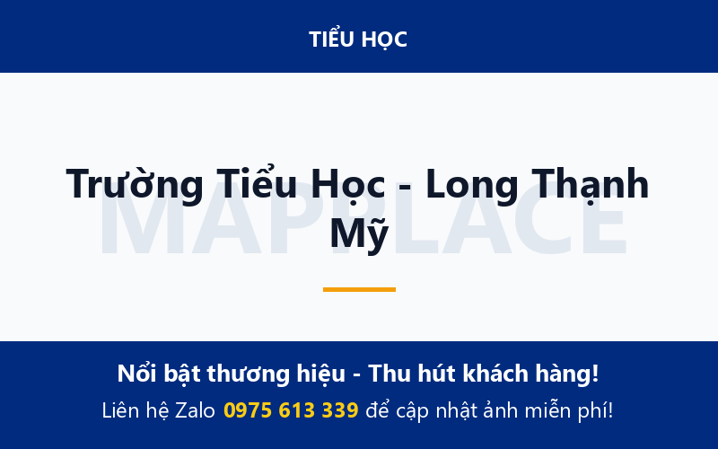 Trường Tiểu Học - Long Thạnh Mỹ