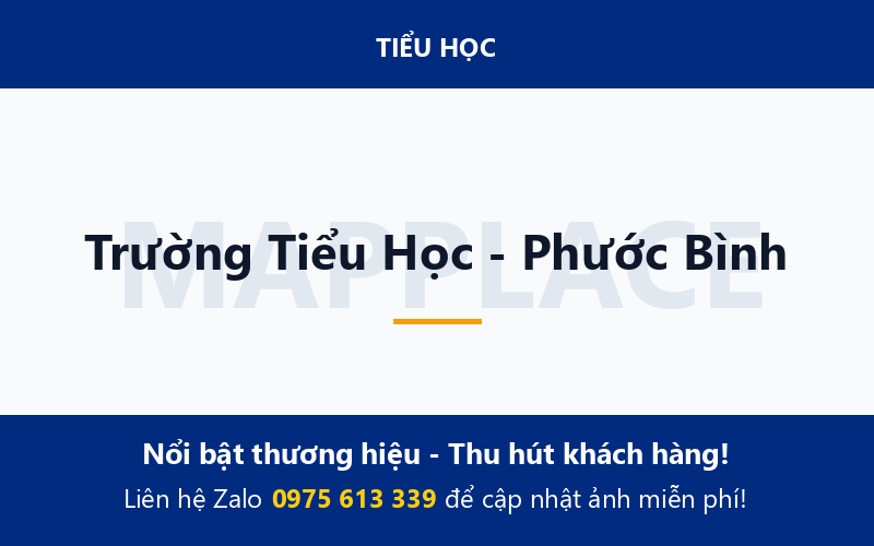 Trường Tiểu Học - Phước Bình