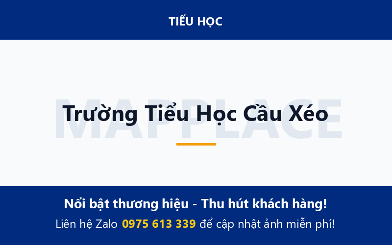 Trường Tiểu Học Cầu Xéo