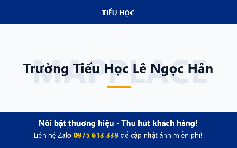 Trường Tiểu Học Lê Ngọc Hân