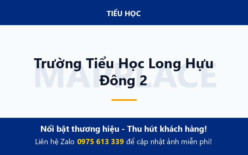 Trường Tiểu Học Long Hựu Đông 2