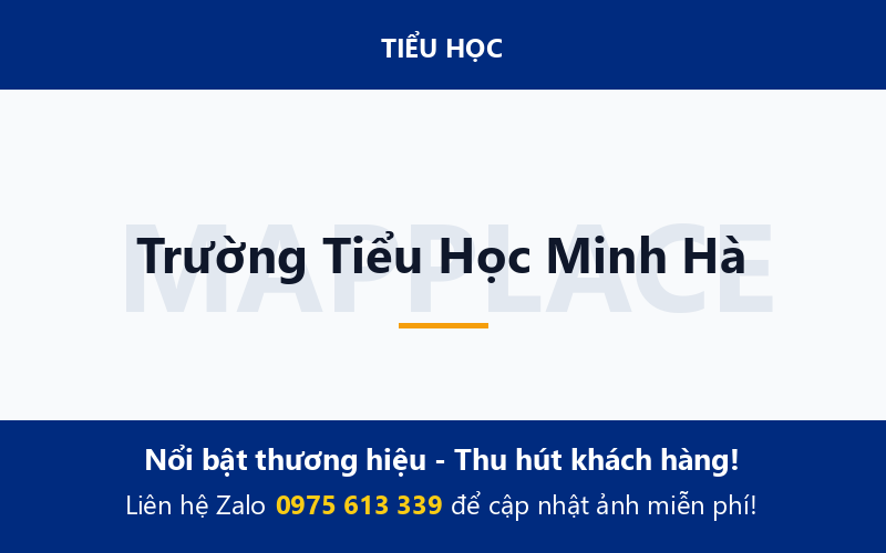 Trường Tiểu Học Minh Hà