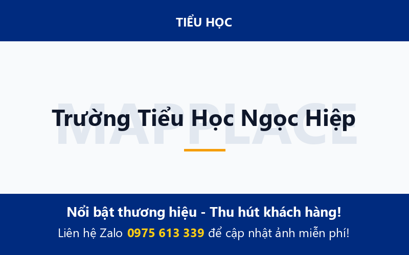Trường Tiểu Học Ngọc Hiệp