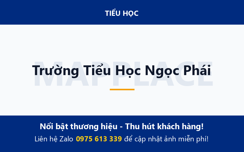 Trường Tiểu Học Ngọc Phái