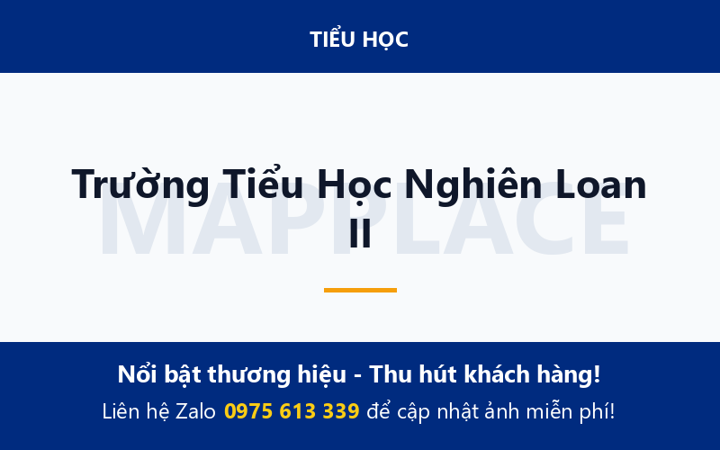 Trường Tiểu Học Nghiên Loan II