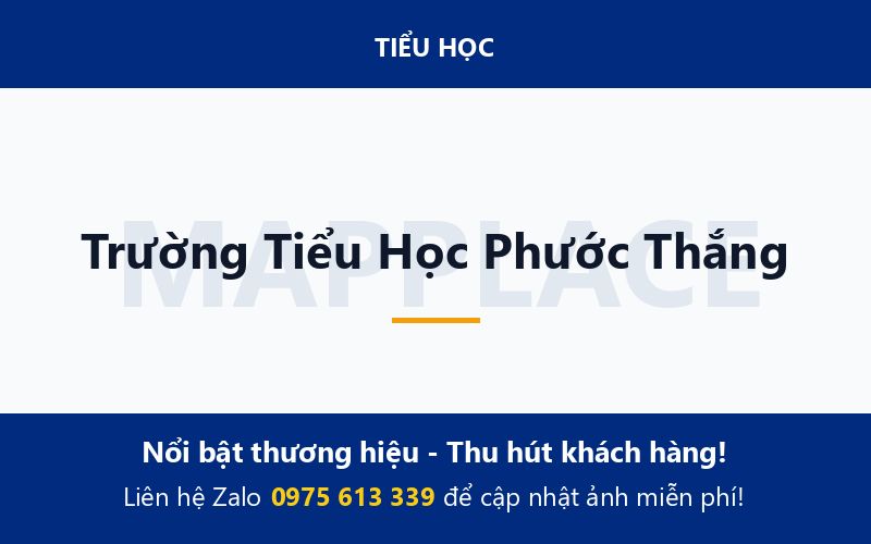 Trường Tiểu Học Phước Thắng