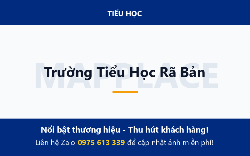 Trường Tiểu Học Rã Bản