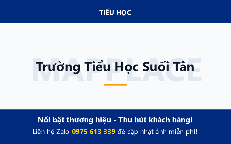Trường Tiểu Học Suối Tân
