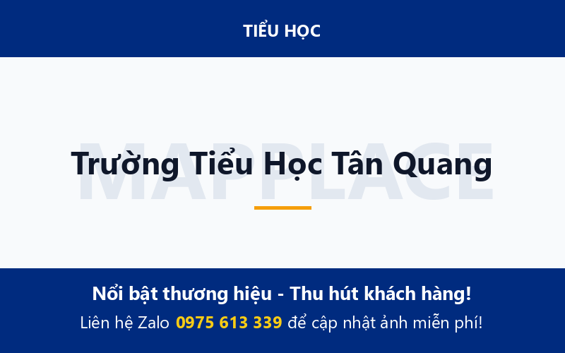 Trường Tiểu Học Tân Quang