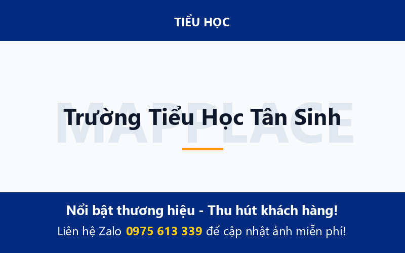 Trường Tiểu Học Tân Sinh
