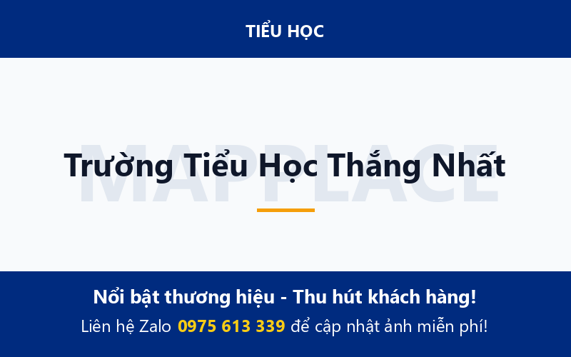 Trường Tiểu Học Thắng Nhất