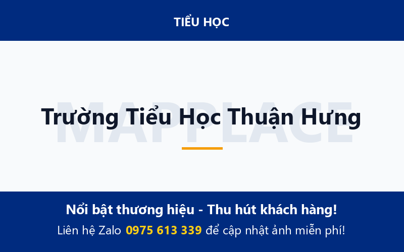 Trường Tiểu Học Thuận Hưng