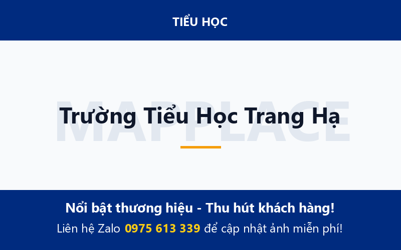 Trường Tiểu Học Trang Hạ