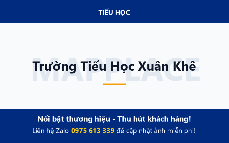 Trường Tiểu Học Xuân Khê