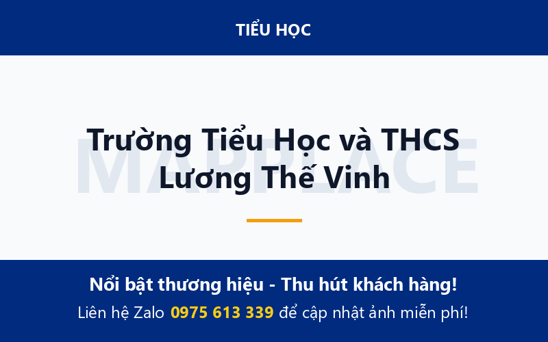 Trường Tiểu Học và THCS Lương Thế Vinh