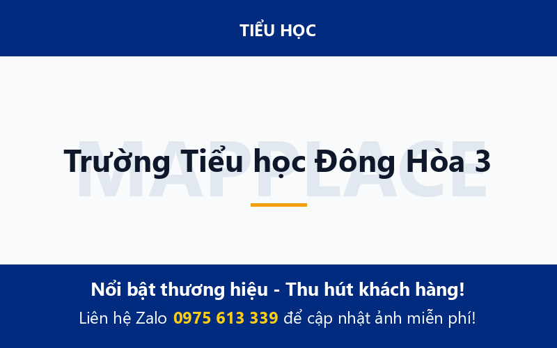 Trường Tiểu học Đông Hòa 3