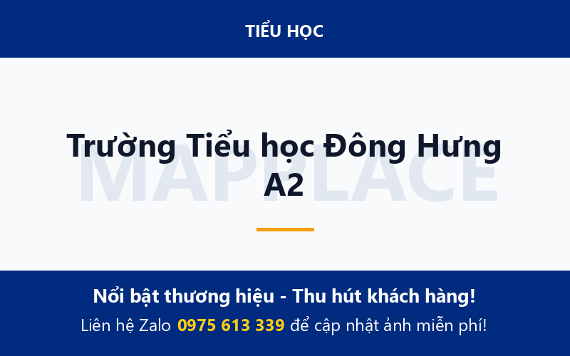 Trường Tiểu học Đông Hưng A2