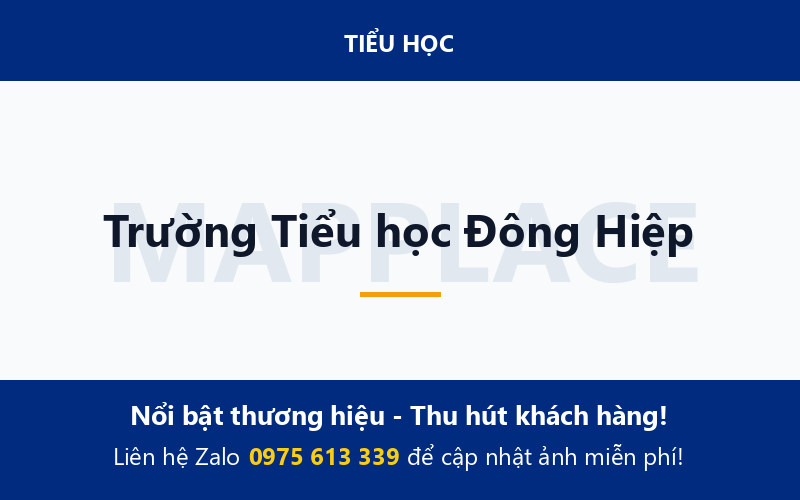 Trường Tiểu học Đông Hiệp