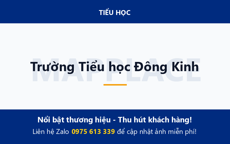 Trường Tiểu học Đông Kinh