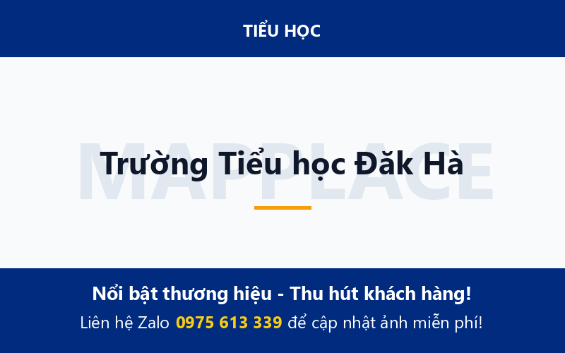 Trường Tiểu học Đăk Hà