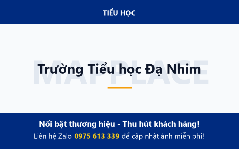 Trường Tiểu học Đạ Nhim