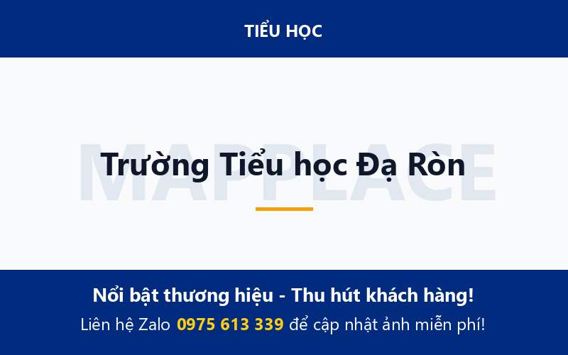 Trường Tiểu học Đạ Ròn
