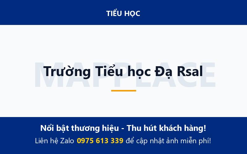 Trường Tiểu học Đạ Rsal