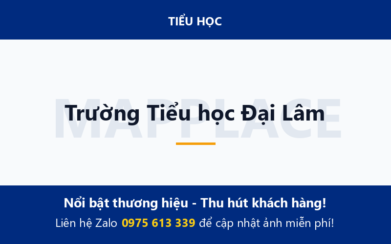 Trường Tiểu học Đại Lâm