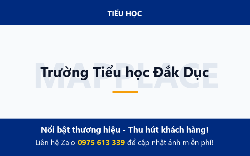 Trường Tiểu học Đắk Dục