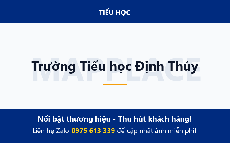 Trường Tiểu học Định Thủy