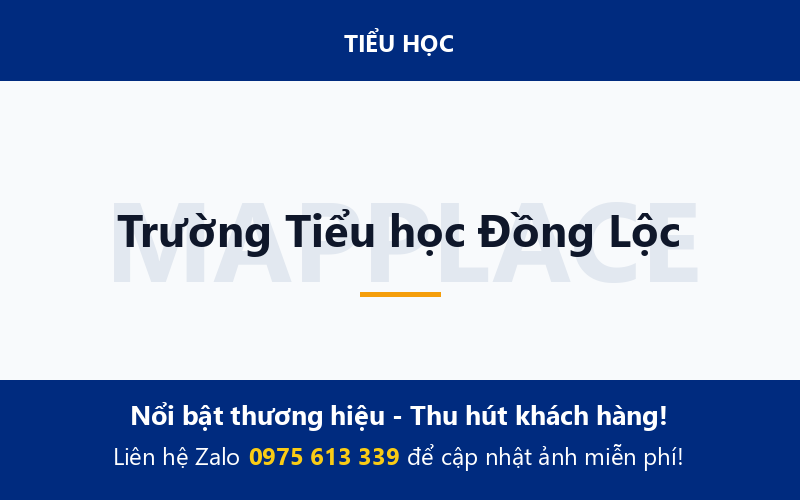Trường Tiểu học Đồng Lộc