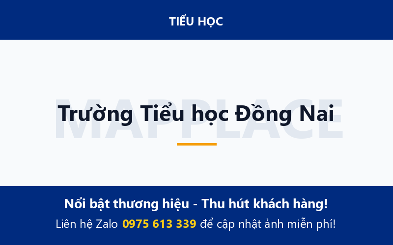 Trường Tiểu học Đồng Nai