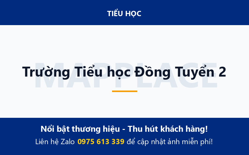 Trường Tiểu học Đồng Tuyển 2