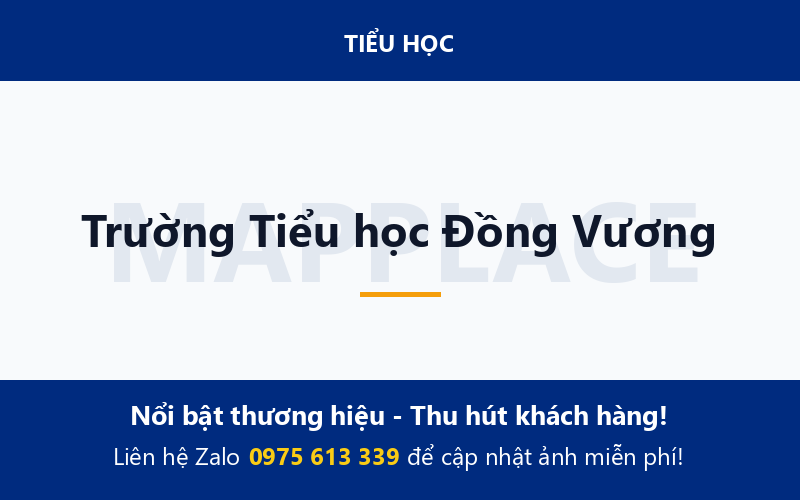 Trường Tiểu học Đồng Vương