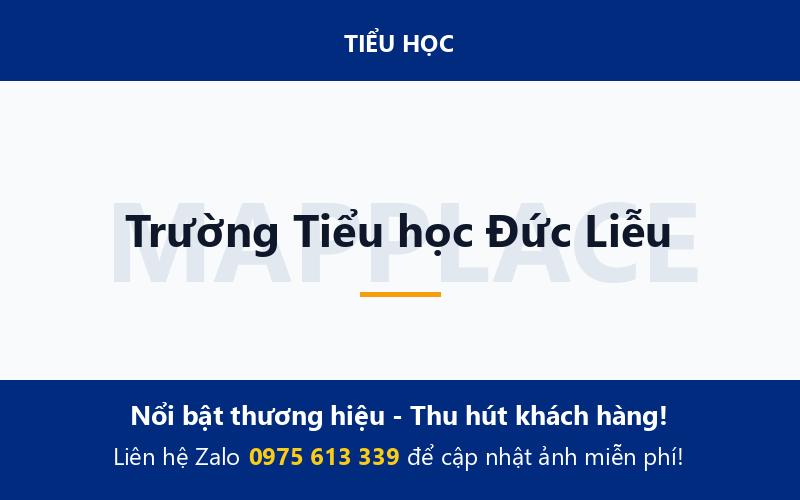Trường Tiểu học Đức Liễu