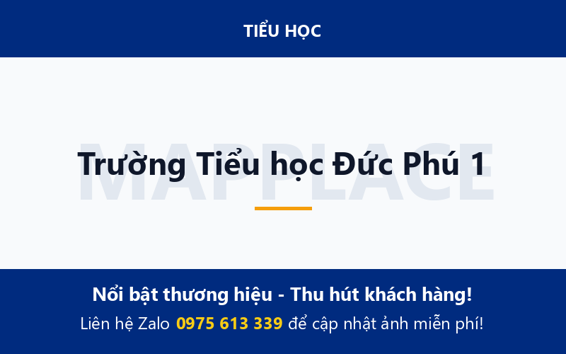 Trường Tiểu học Đức Phú 1