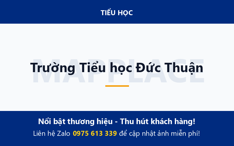 Trường Tiểu học Đức Thuận