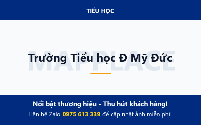 Trường Tiểu học Đ Mỹ Đức