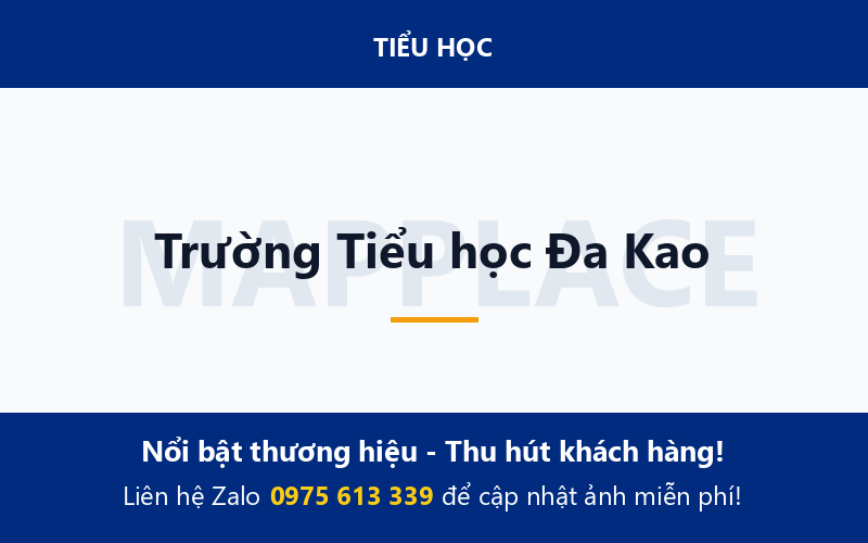 Trường Tiểu học Đa Kao