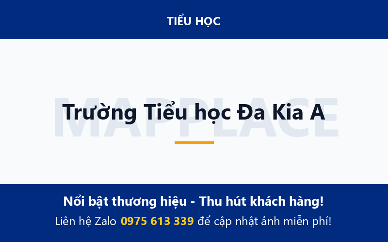Trường Tiểu học Đa Kia A