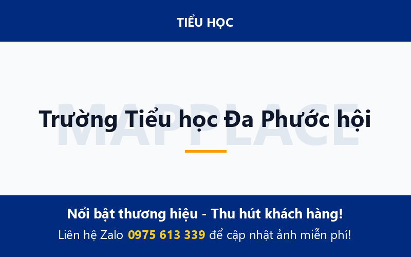 Trường Tiểu học Đa Phước hội