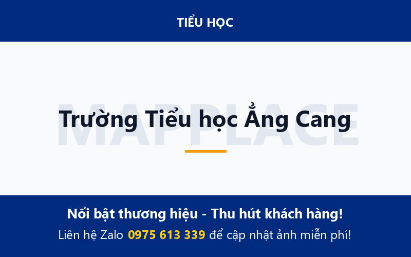 Trường Tiểu học Ẳng Cang
