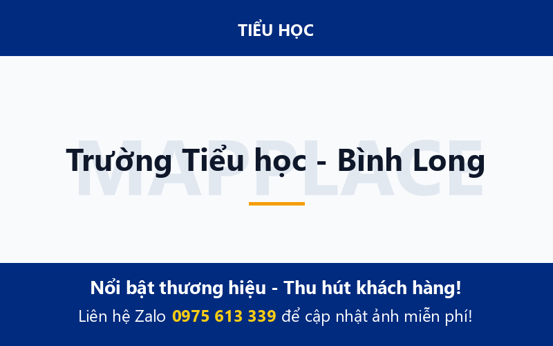 Trường Tiểu học - Bình Long