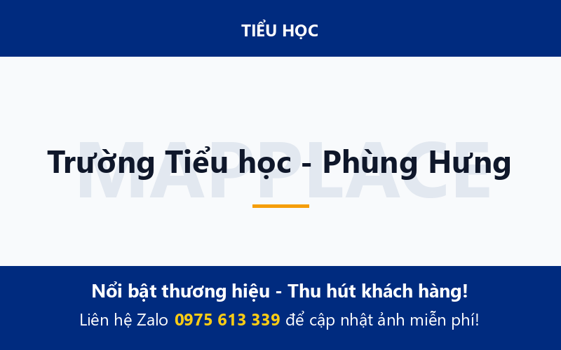 Trường Tiểu học - Phùng Hưng