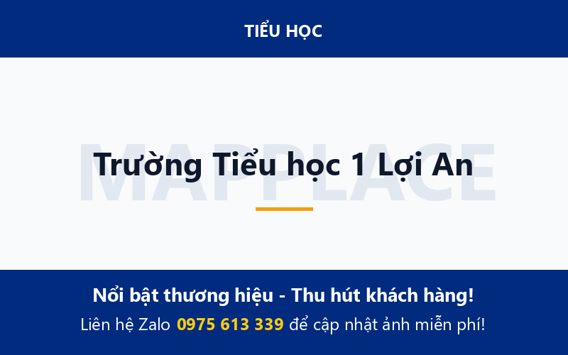 Trường Tiểu học 1 Lợi An